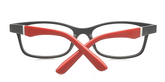Black/Red Coosbay -  Plastic Eyeglasses