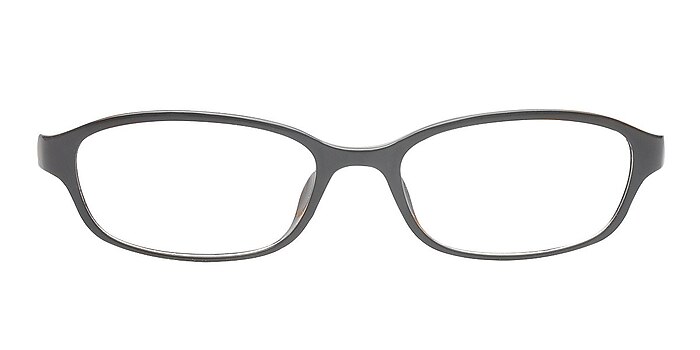Coquille Black/Yellow Plastic Eyeglass Frames from EyeBuyDirect
