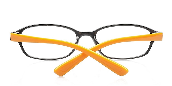 Black/Yellow Coquille -  Colorful Plastic Eyeglasses
