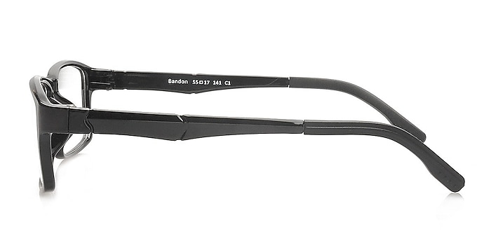 Bandon Black Plastic Eyeglass Frames from EyeBuyDirect