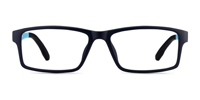 Bandon Navy Plastic Eyeglass Frames from EyeBuyDirect