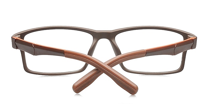 Coffee Bandon -  Lightweight Plastic Eyeglasses
