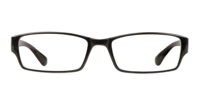 Emmett Noir Plastique Montures de lunettes de vue d'EyeBuyDirect