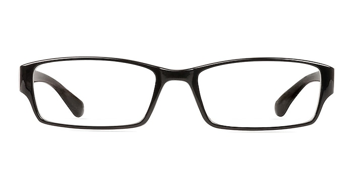 Emmett Black Plastic Eyeglass Frames from EyeBuyDirect