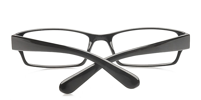 Black Emmett -  Lightweight Plastic Eyeglasses