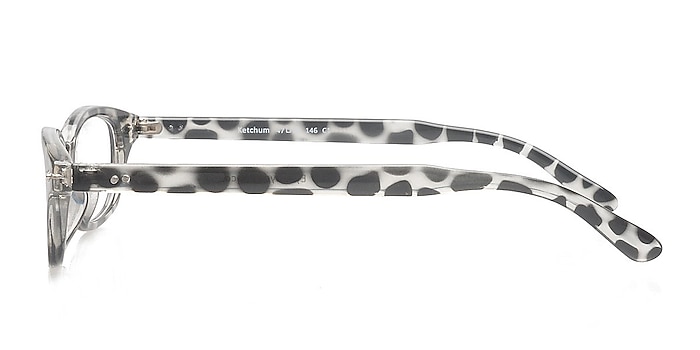 Ketchum Grey Plastic Eyeglass Frames from EyeBuyDirect