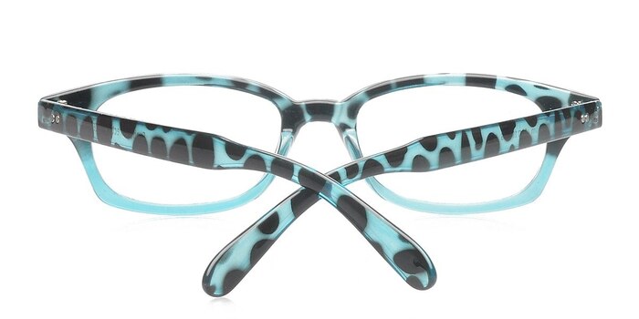 Blue Ketchum -  Colorful Plastic Eyeglasses