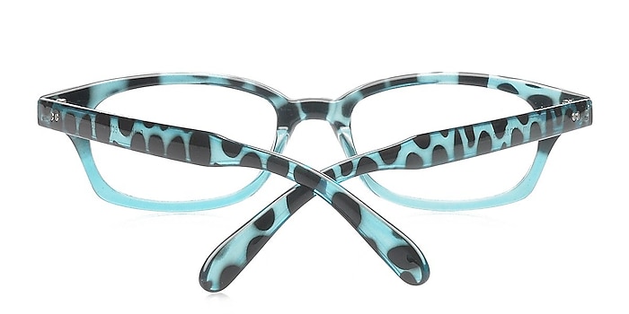 Blue Ketchum -  Colorful Plastic Eyeglasses