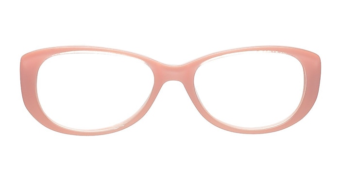 Abby Pink Acetate Eyeglass Frames from EyeBuyDirect