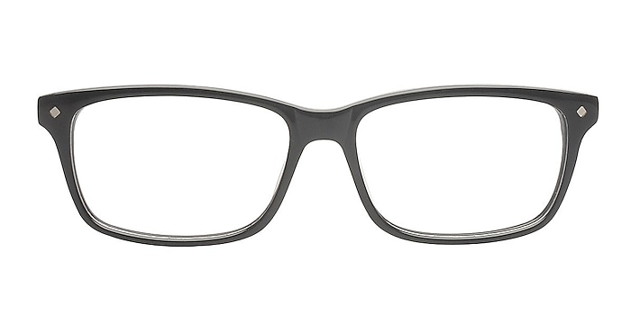 Abel Black Acetate Eyeglass Frames from EyeBuyDirect