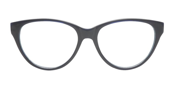 Abrielle Bleu marine  Acétate Montures de lunettes de vue d'EyeBuyDirect