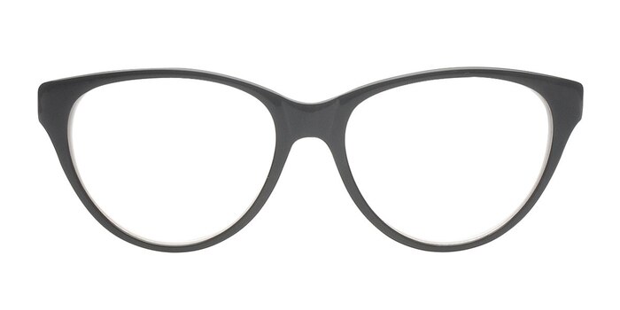 Abrielle Noir Acétate Montures de lunettes de vue d'EyeBuyDirect