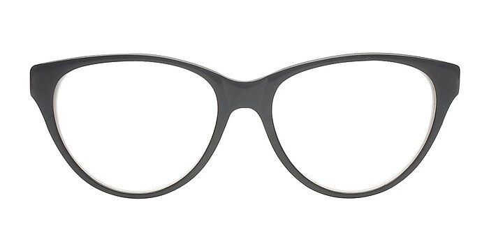 Abrielle Black Acetate Eyeglass Frames from EyeBuyDirect