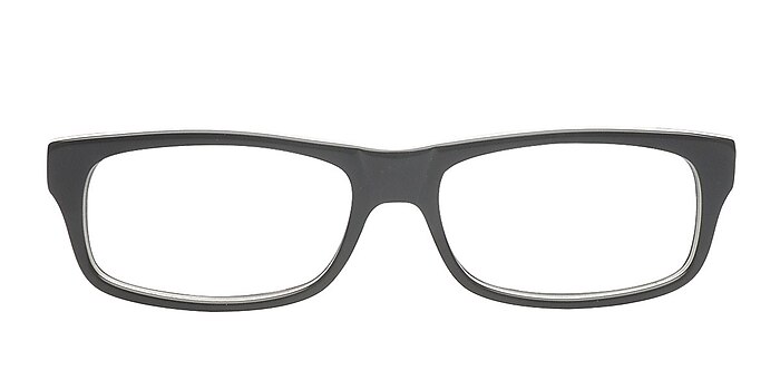 Adan Black Acetate Eyeglass Frames from EyeBuyDirect