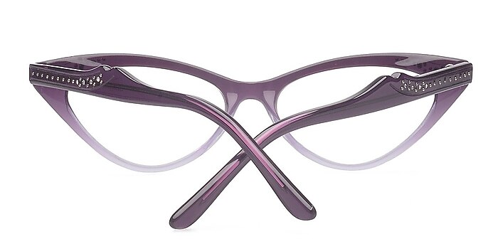 Purple Adalyn -  Colorful Acetate Eyeglasses