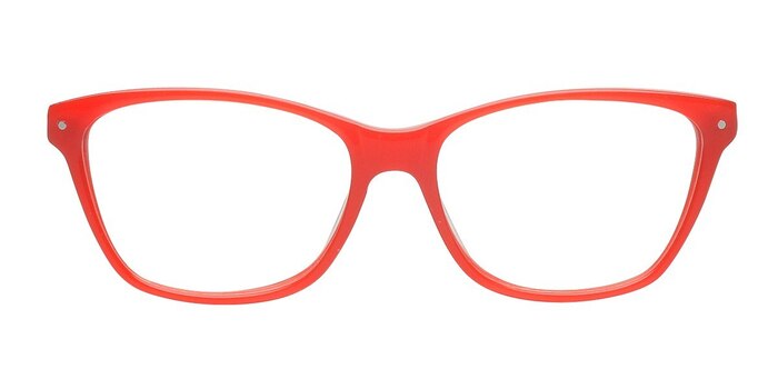 Adelaide Rouge Acétate Montures de lunettes de vue d'EyeBuyDirect