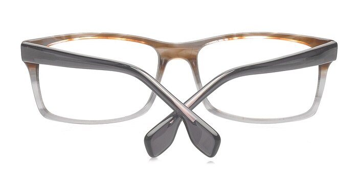 Brown/Clear Adriel -  Acetate Eyeglasses