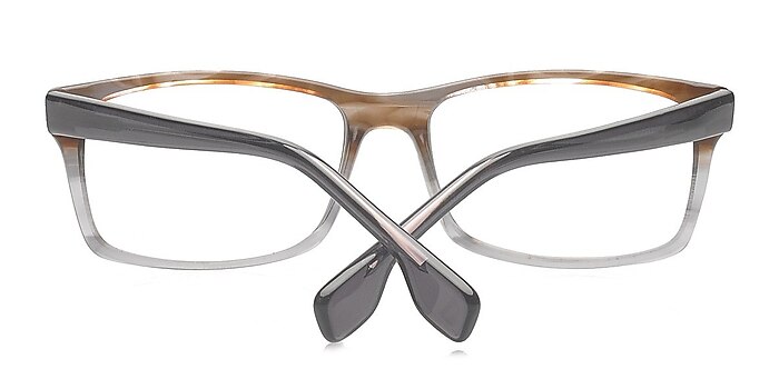Brown/Clear Adriel -  Acetate Eyeglasses