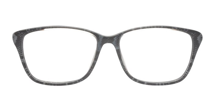 Adrienne Gris Acétate Montures de lunettes de vue d'EyeBuyDirect