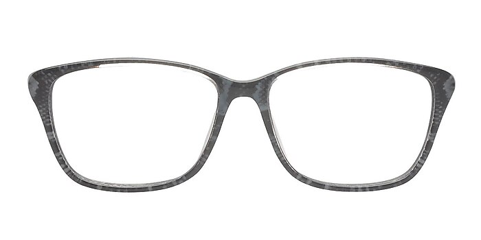 Adrienne Grey Acetate Eyeglass Frames from EyeBuyDirect
