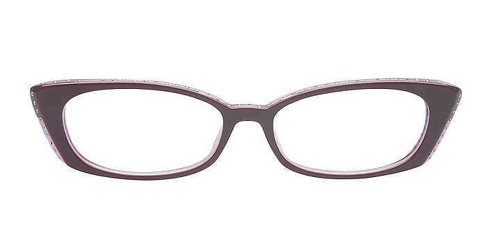 Aileen Purple Acetate Eyeglass Frames from EyeBuyDirect