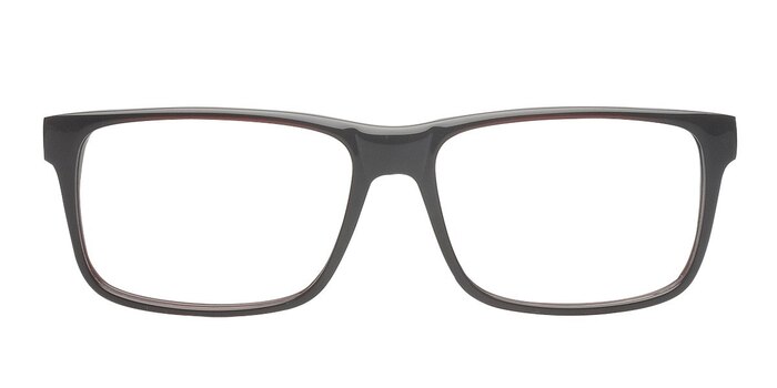 Ahmed Burgundy Acétate Montures de lunettes de vue d'EyeBuyDirect