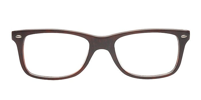 Akira Brown Acetate Eyeglass Frames from EyeBuyDirect