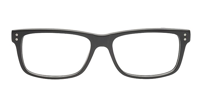 Aidyn Black Acetate Eyeglass Frames from EyeBuyDirect
