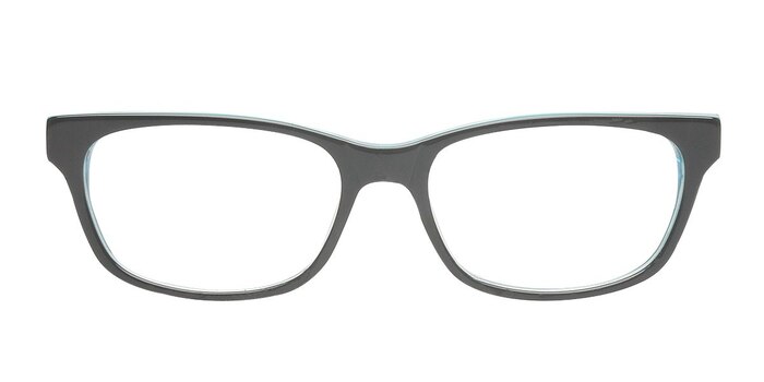 Micah Noir Acétate Montures de lunettes de vue d'EyeBuyDirect
