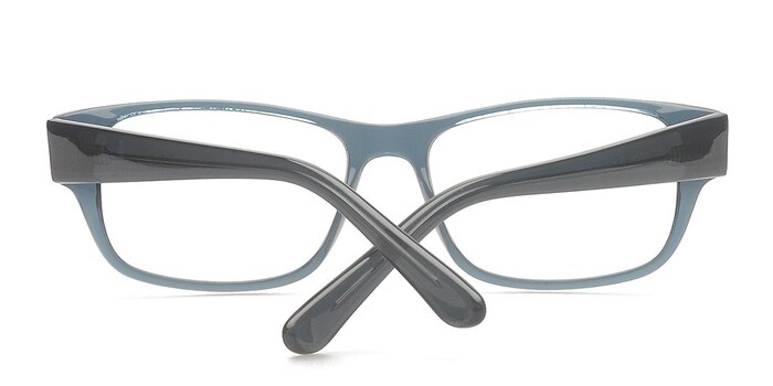Blue/Clear Quinn -  Colorful Acetate Eyeglasses