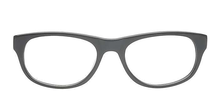 Reese Black Acetate Eyeglass Frames from EyeBuyDirect