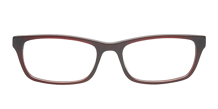 Sasha Burgundy Acetate Eyeglass Frames from EyeBuyDirect