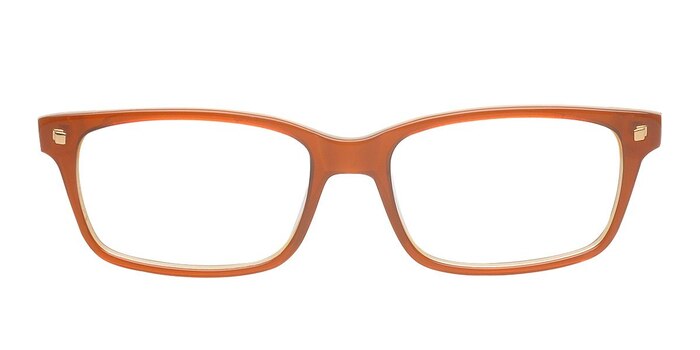 Zion Brown Acetate Eyeglass Frames from EyeBuyDirect