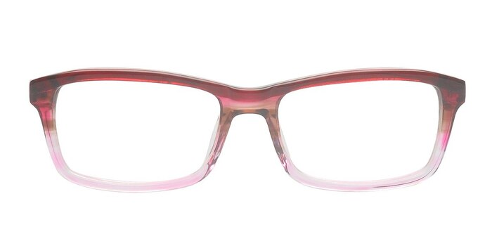 Bennie Burgundy Acetate Eyeglass Frames from EyeBuyDirect