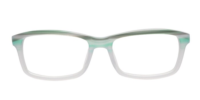 Bennie Vert Acétate Montures de lunettes de vue d'EyeBuyDirect
