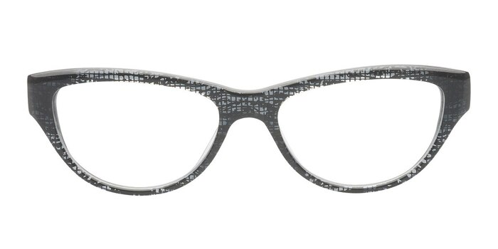 Alexa Gris Acétate Montures de lunettes de vue d'EyeBuyDirect