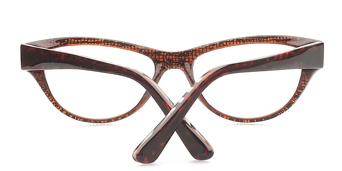 Brown Alexa -  Acetate Eyeglasses
