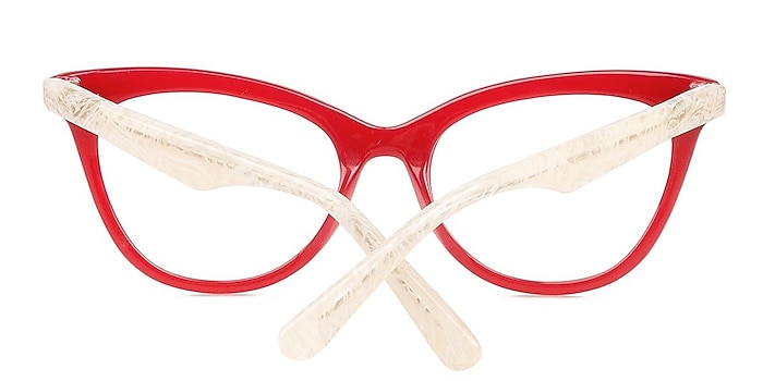 Red Anika -  Acetate Eyeglasses