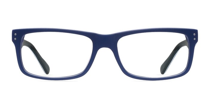 Cary Bleu marine  Acétate Montures de lunettes de vue d'EyeBuyDirect