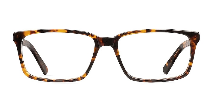 Denny Brown/Tortoise Acétate Montures de lunettes de vue d'EyeBuyDirect
