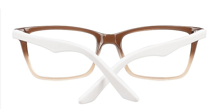 Brown Alina -  Colorful Acetate Eyeglasses