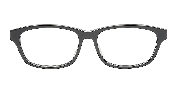 Ira Black Acetate Eyeglass Frames from EyeBuyDirect