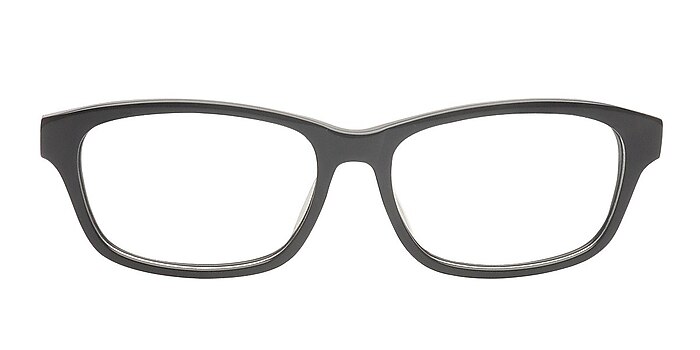 Amanda Black Acetate Eyeglass Frames from EyeBuyDirect