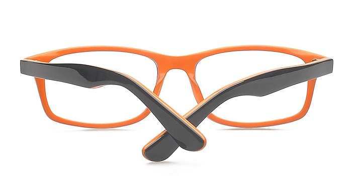 Black/Orange Jacki -  Colorful Acetate Eyeglasses