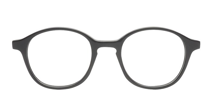 Kel Black Acetate Eyeglass Frames from EyeBuyDirect