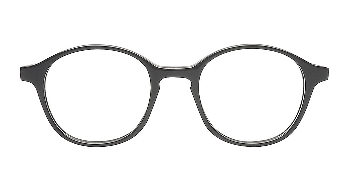 Kel Black Acetate Eyeglass Frames from EyeBuyDirect