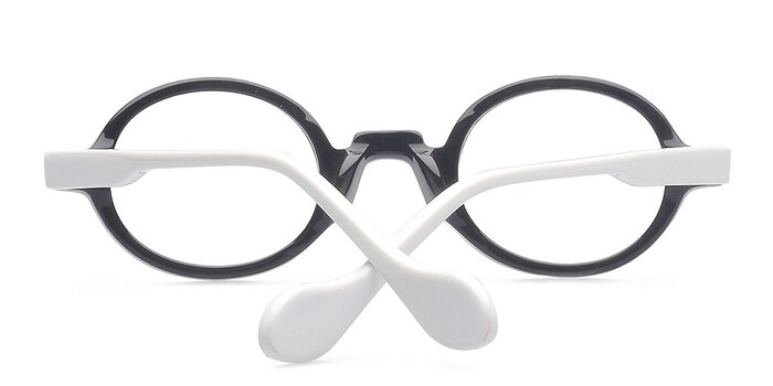 Black/White Kerry -  Acetate Eyeglasses