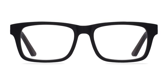 Emory Noir Acétate Montures de lunettes de vue d'EyeBuyDirect