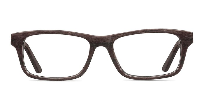 Emory Café Acétate Montures de lunettes de vue d'EyeBuyDirect