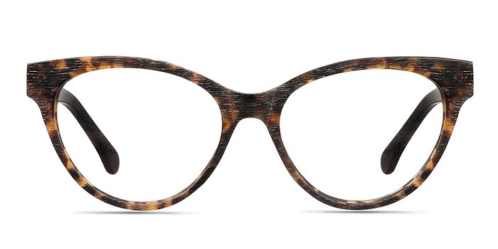 Jane Birkin Brown/Tortoise Acetate Eyeglass Frames from EyeBuyDirect